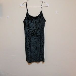 V.S Black velvet nighty/slip